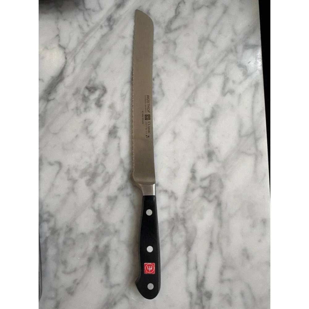 Wusthof Classic 7 Piece Knife Set Solingen Germany Forged Steel 4582 4149 4183